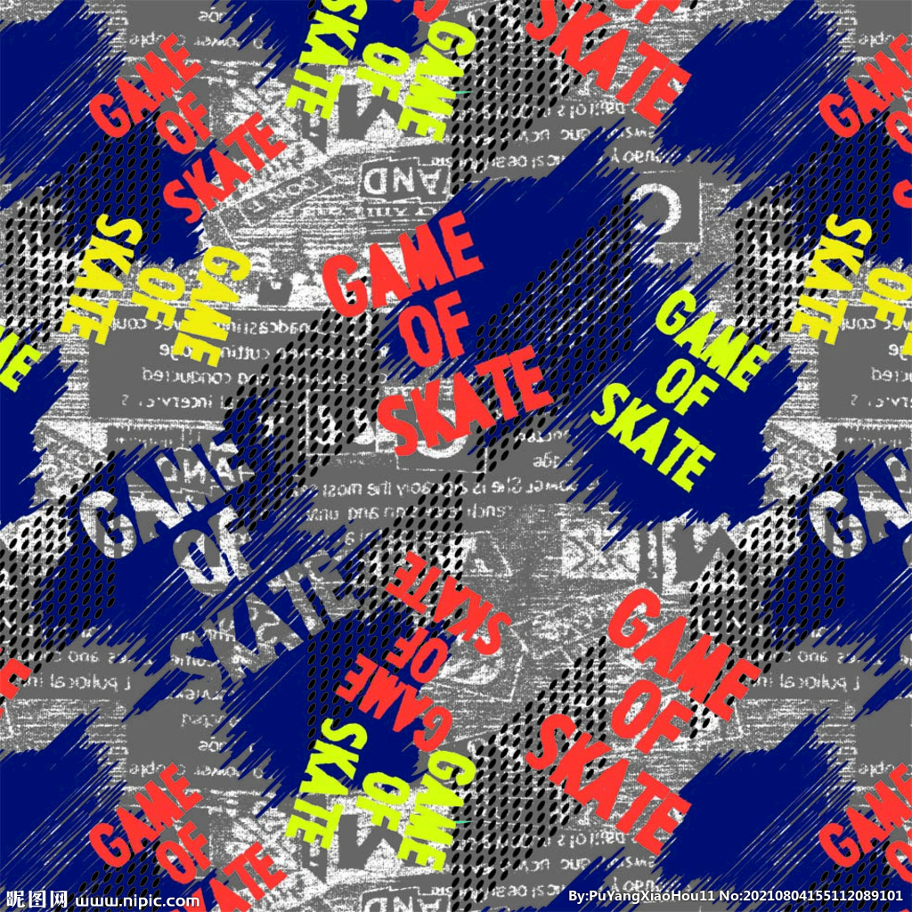 字母 泥点 几何 迷彩