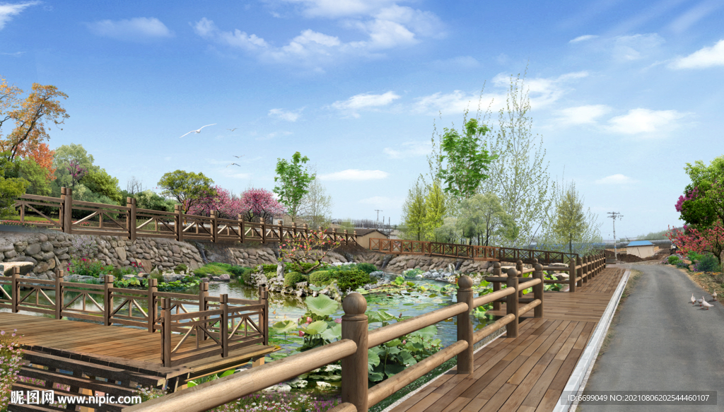 中式园林 景观设计 绿化设计 