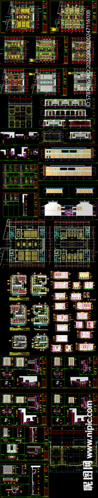 酒店会议室图纸