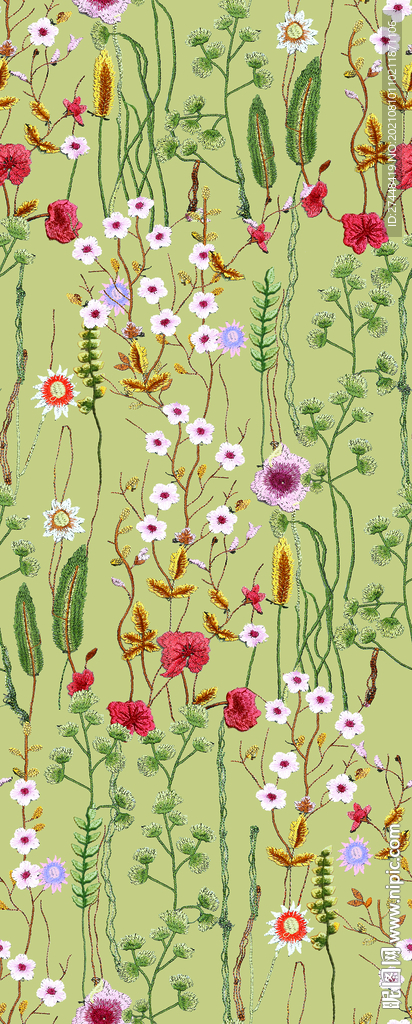 数码印花 服装印花 花型图案