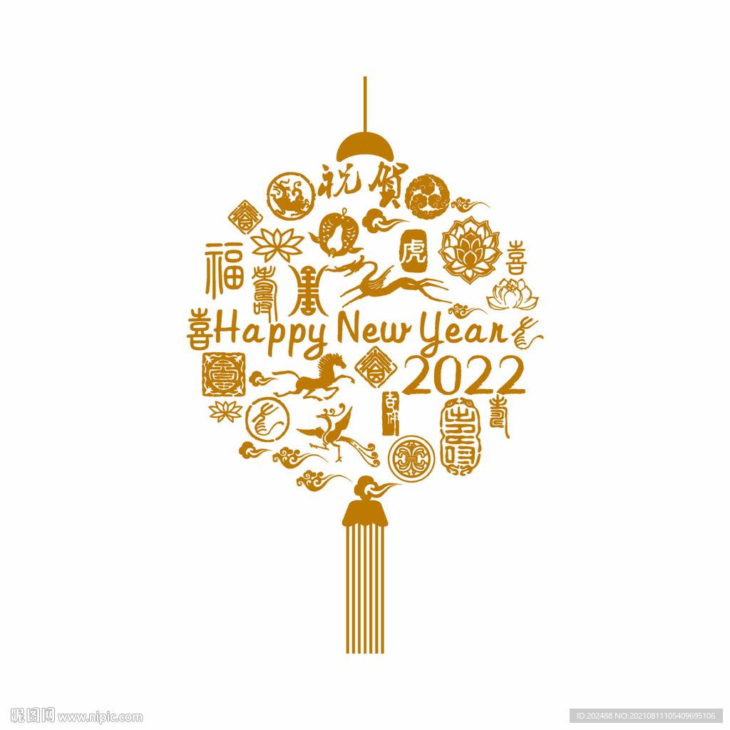 传统新年节日吉祥