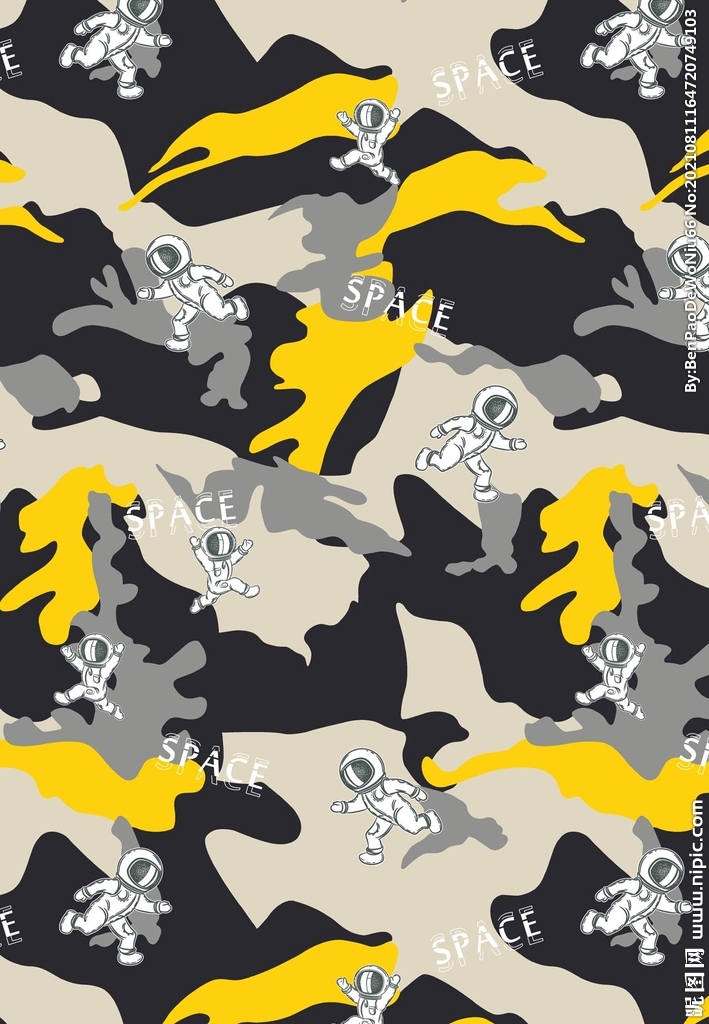 太空人迷彩