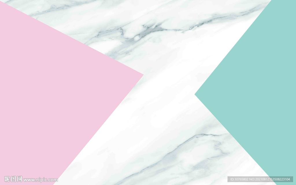 大理石纹图片彩色色块背景墙
