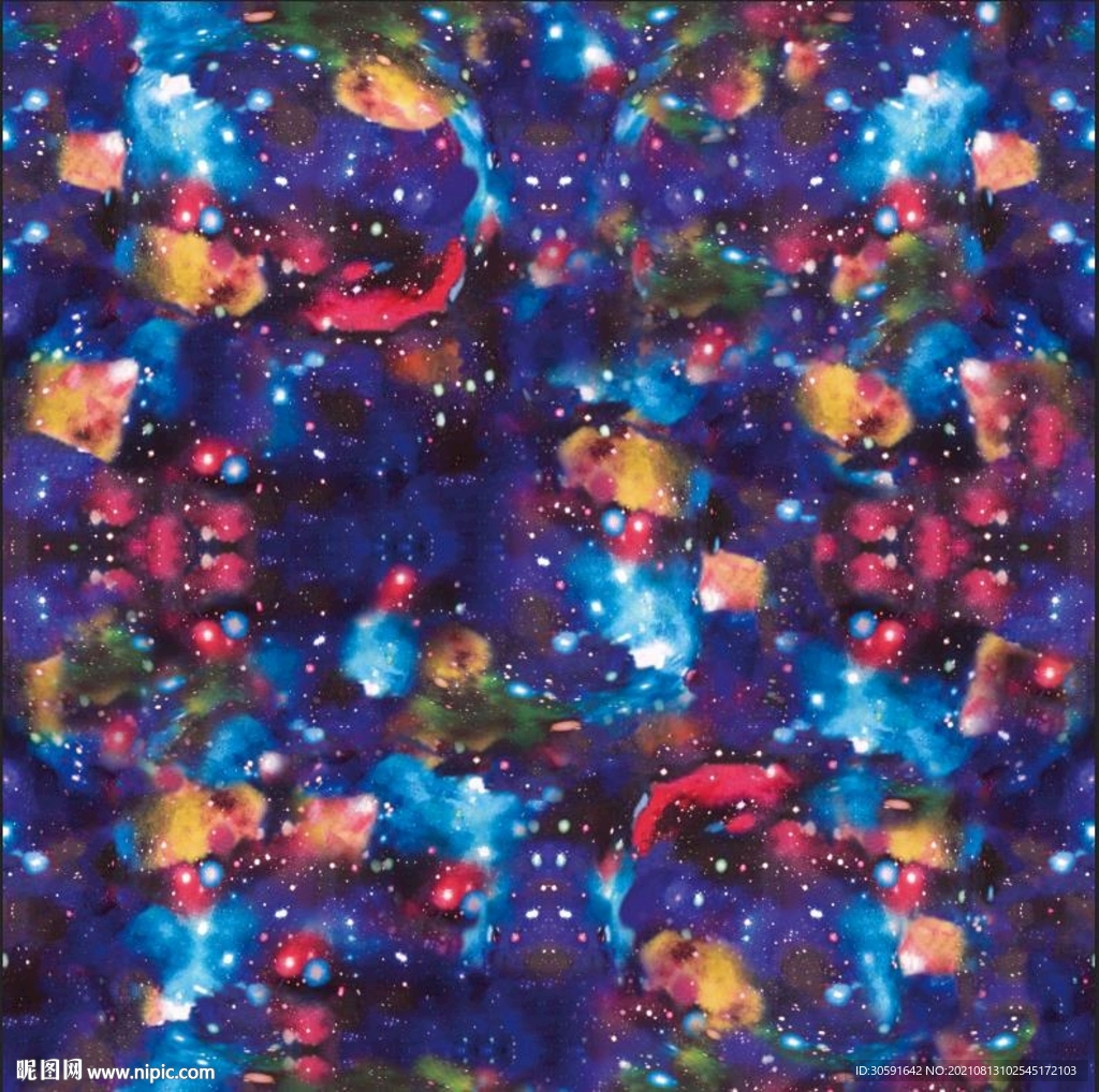 扎染   大牌   数码印花 