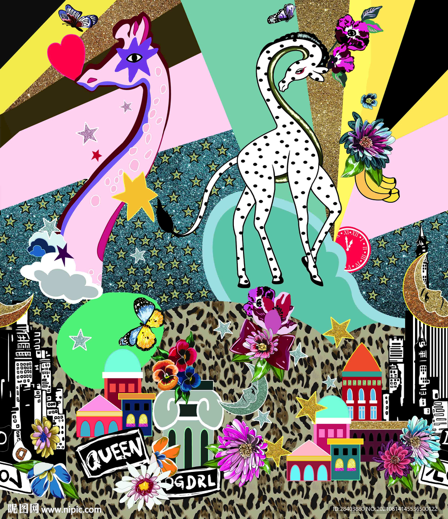 大牌  方巾  数码印花