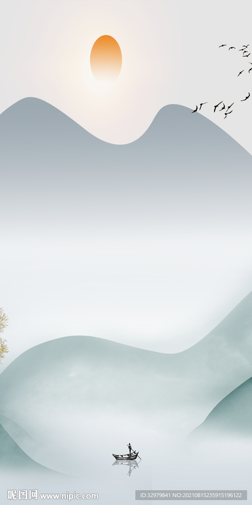 中式新玄关画 TIF文件分层