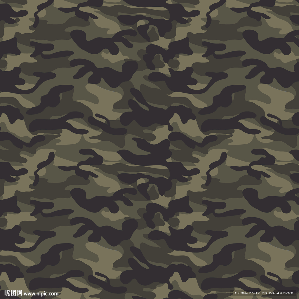 迷彩 几何图案 男装  