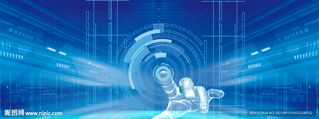 科技 背景 蓝色