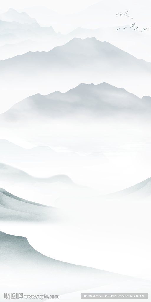 意境 最新版玄关 TIF分层画