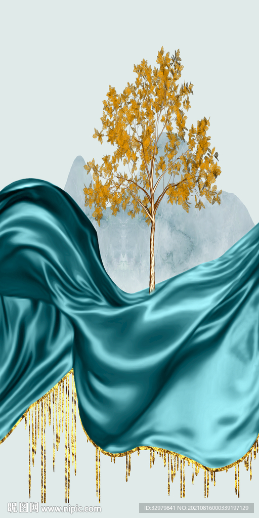 奢华 高清玄关新画 TIF分层