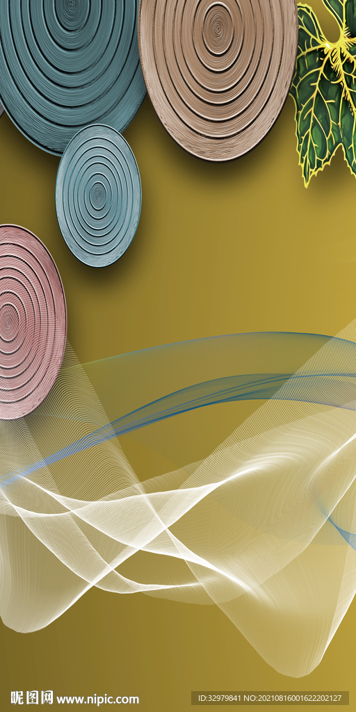 高端无框玄关新画 TIF分层