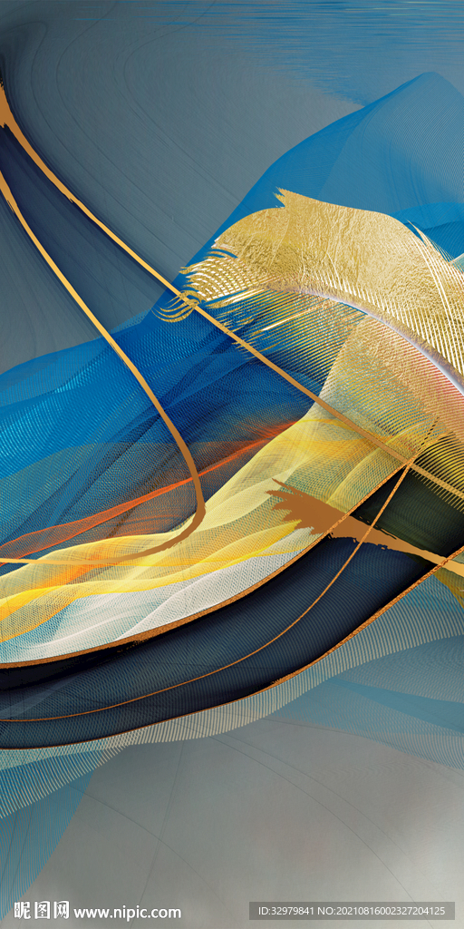 简约 无框玄关新画 TIF分层