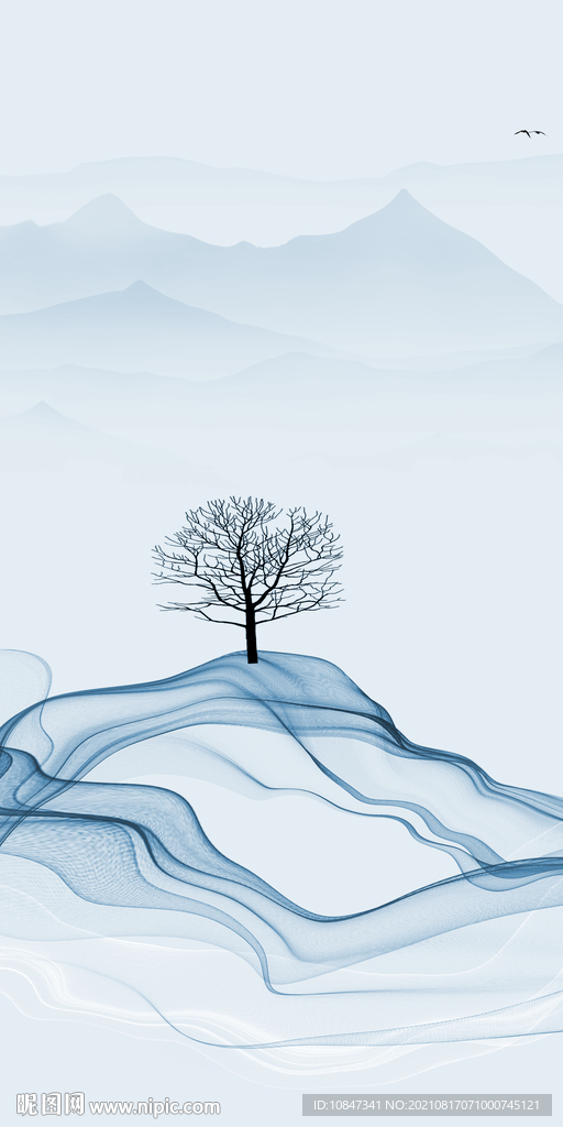 大气高端玄关画 TIF分层图