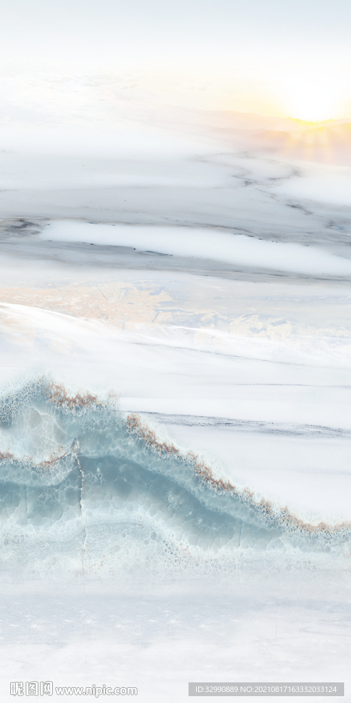 简约 意境玄关山水 TIF分层