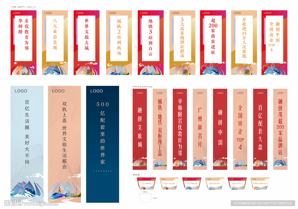 销售中心现场包装