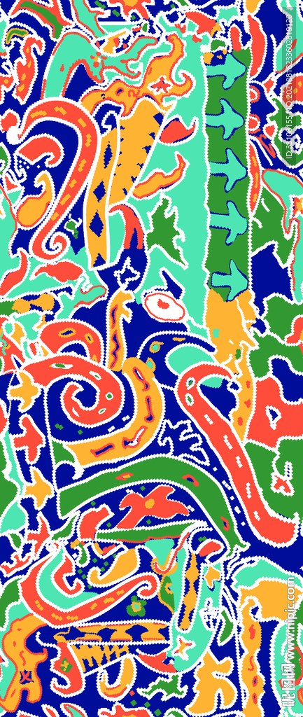 大牌 数码 印花 效果 条纹 