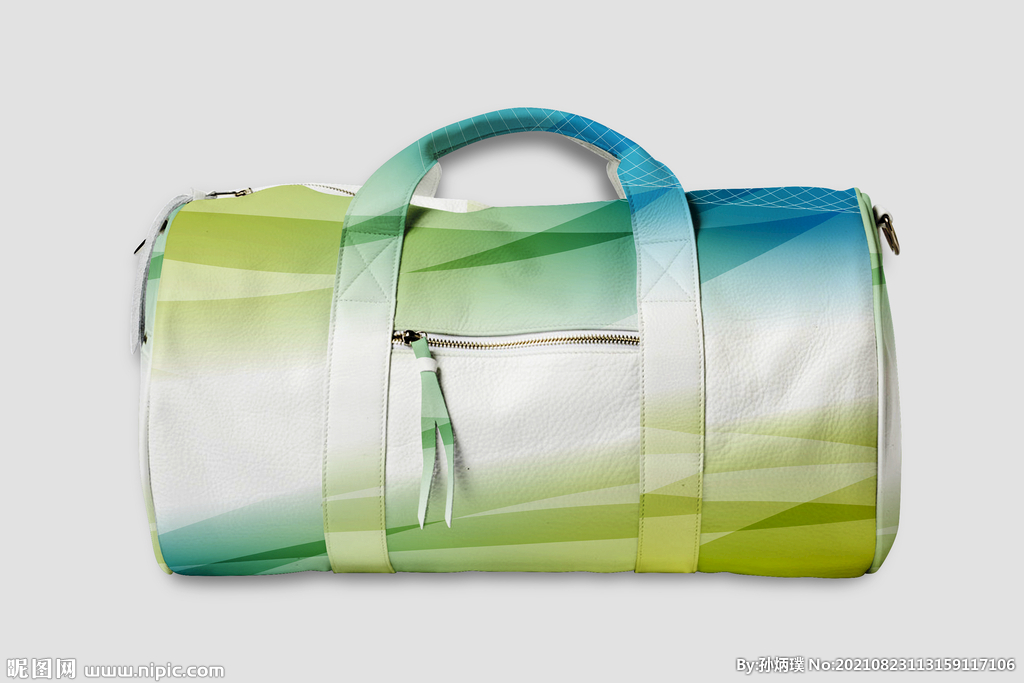 真皮手提包样机