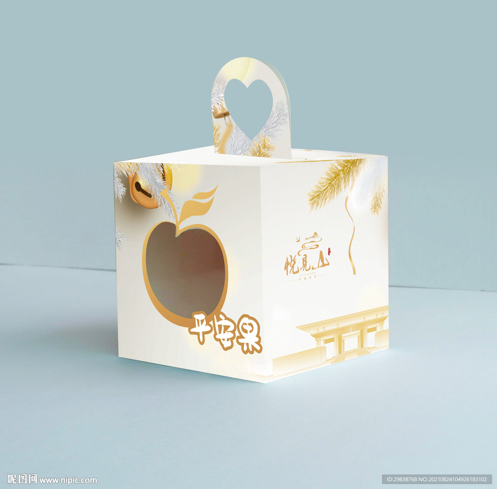  平安夜苹果礼盒效果图