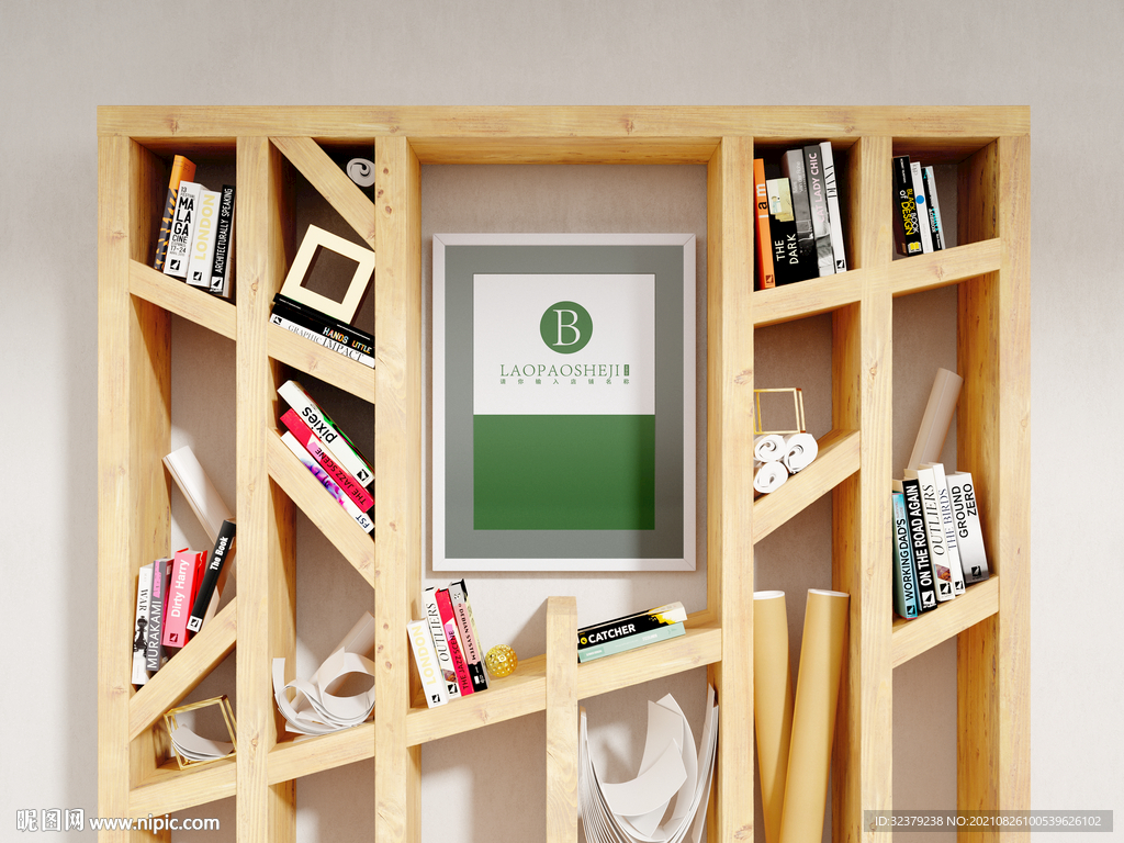 相框样机效果图