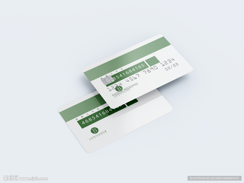 银行卡样机图片