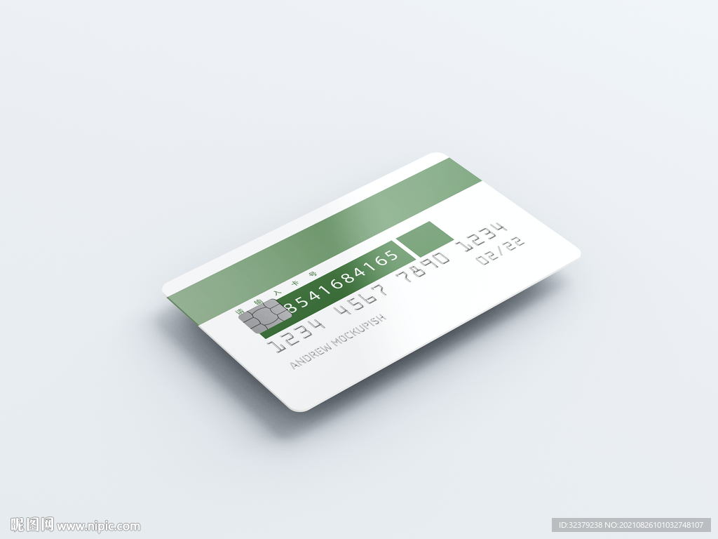 银行卡样机图片