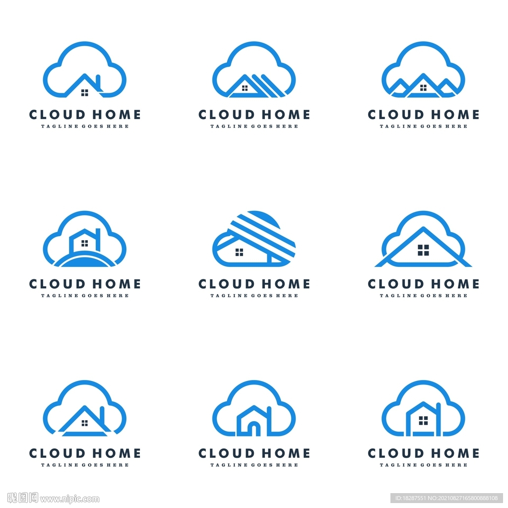 手机电脑云相关图标icon