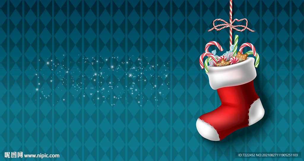 圣诞节海报底图