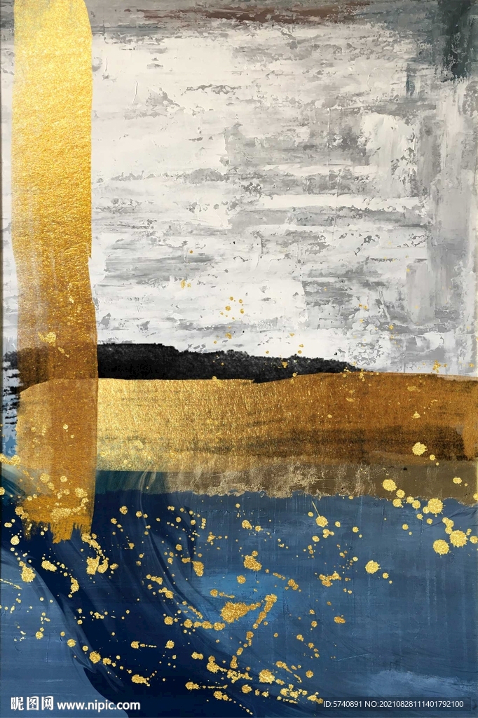 高端抽象艺术油画