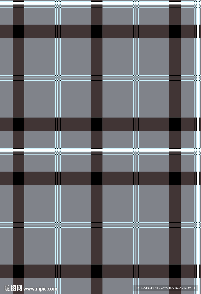 大牌   格子  数码印花  