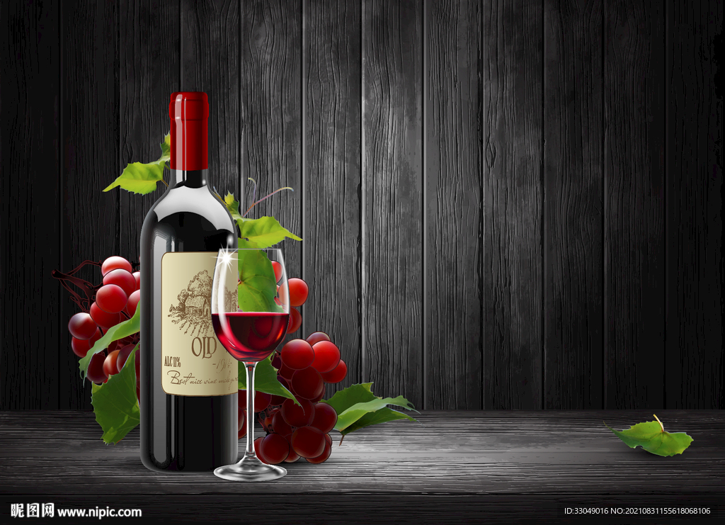 红酒背景