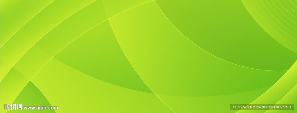 嫩绿色渐变横幅背景