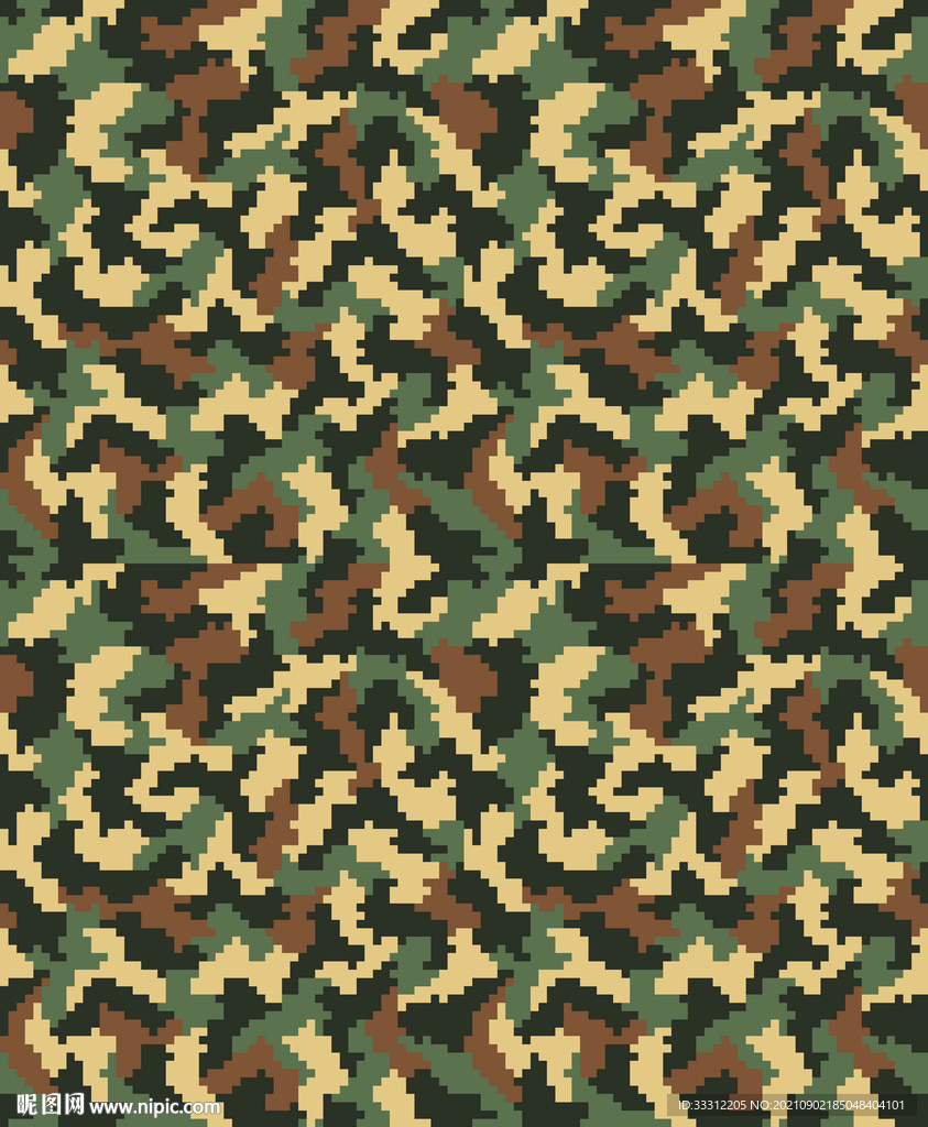 迷彩 几何图案 男装     