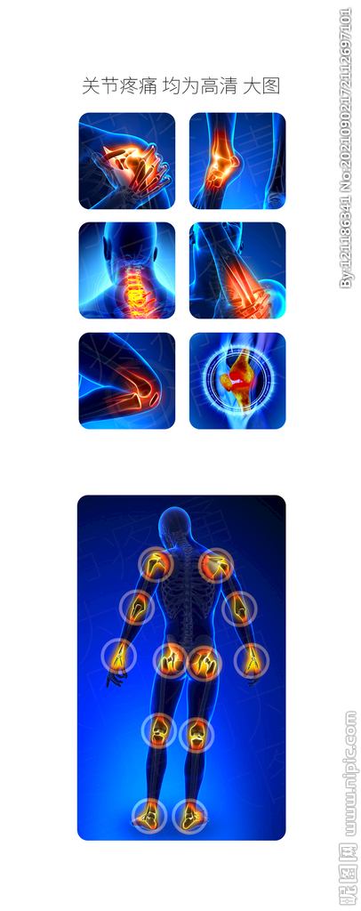 关节疼痛 颈肩腰腿疼膏药详情页