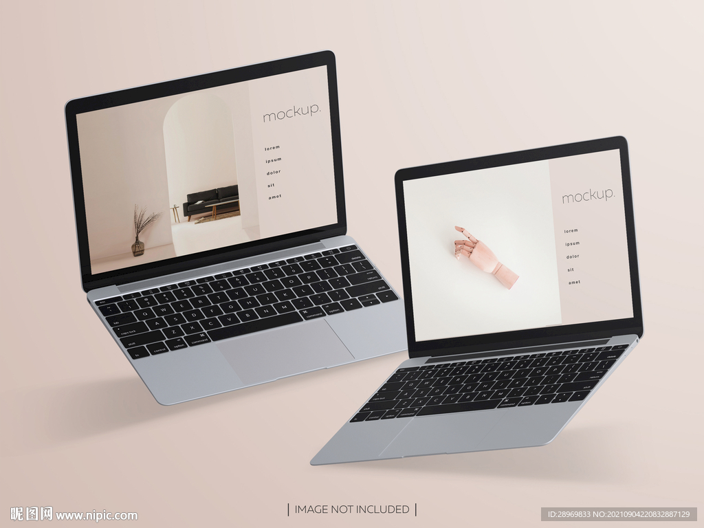 平板笔记本电脑样机图片