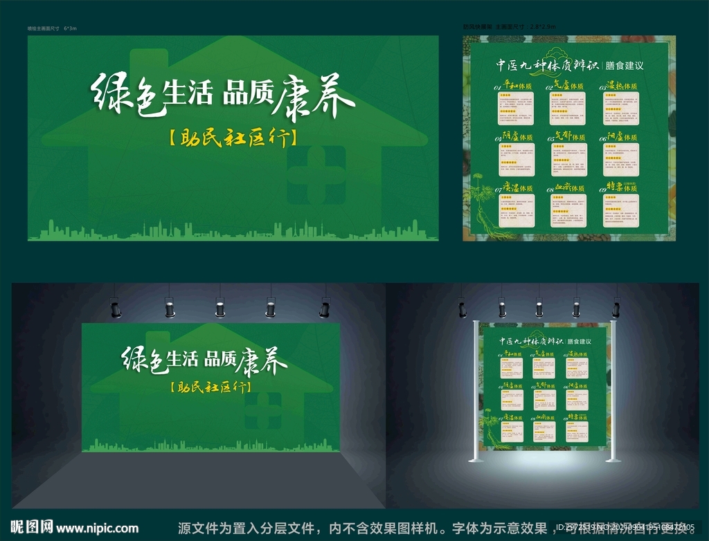 中医活动 中医九种体质