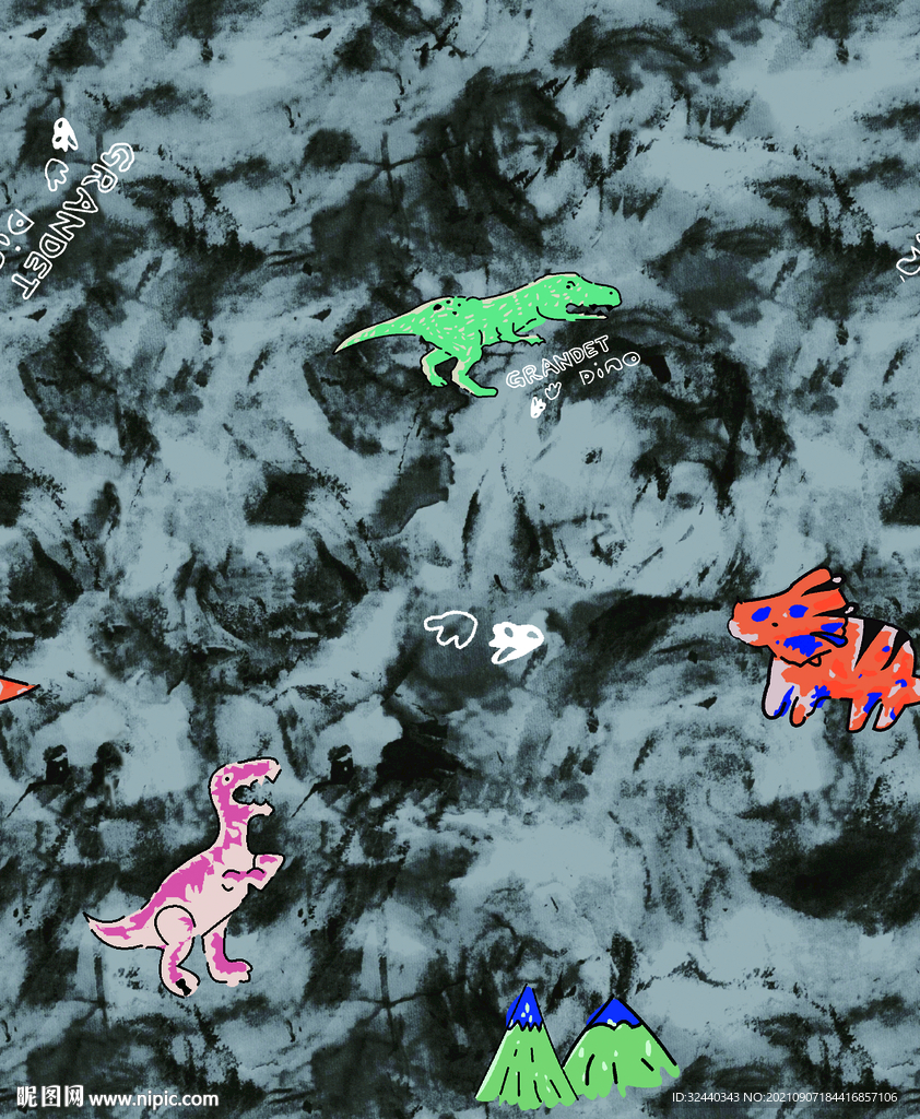 大牌  卡通     数码印花