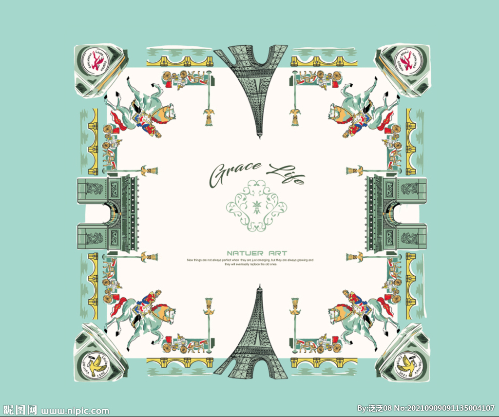 家纺被子包装  平面展开图