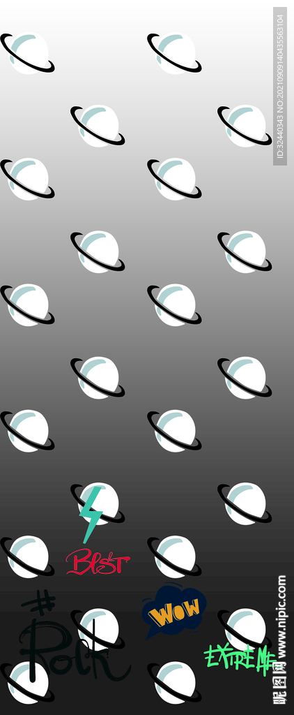 大牌  定位花  字母   