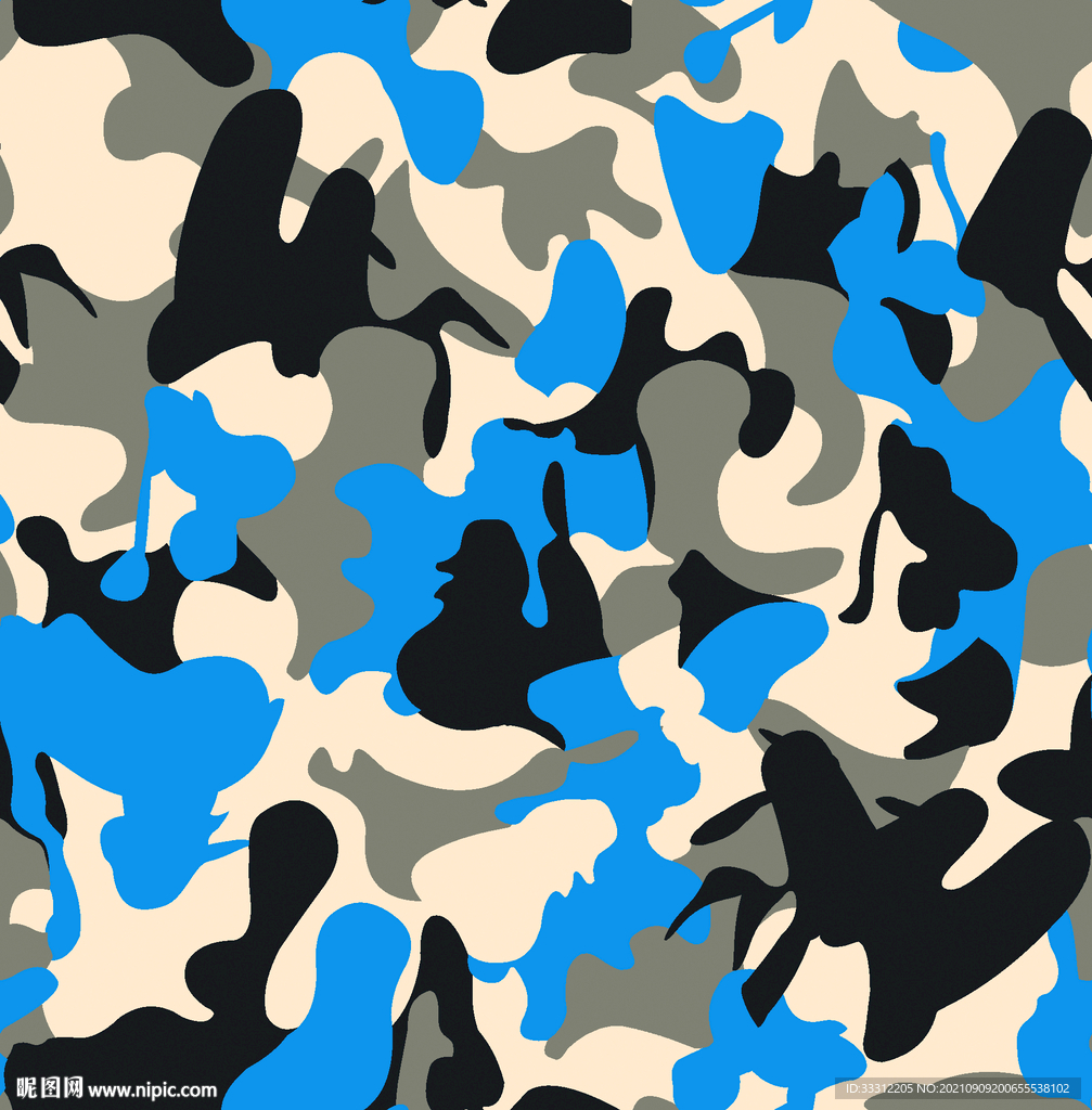 迷彩 几何图案 男装     