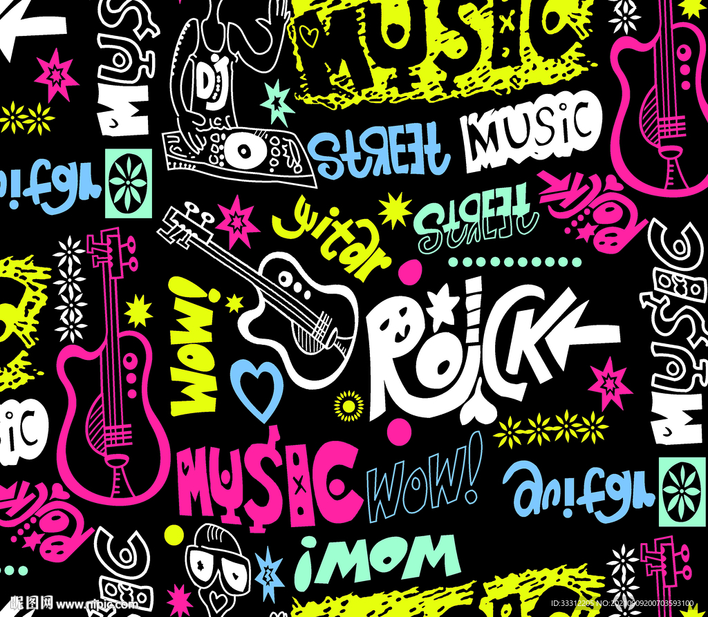 字母 潮牌  抽象  