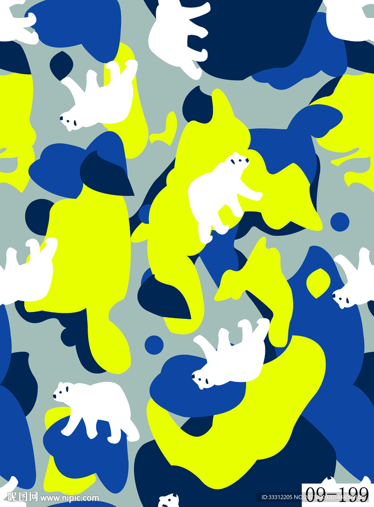 迷彩 几何图案 男装     