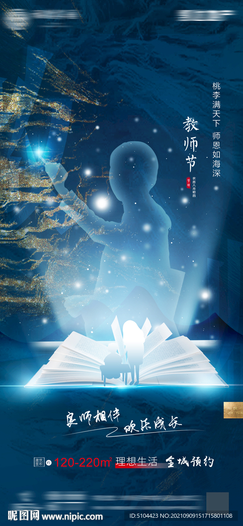 教师节地产微信