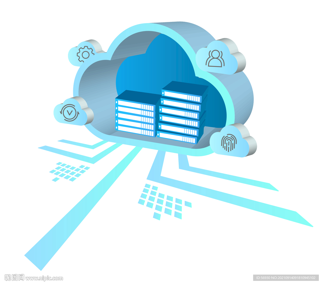 云文档智能办公设计元素