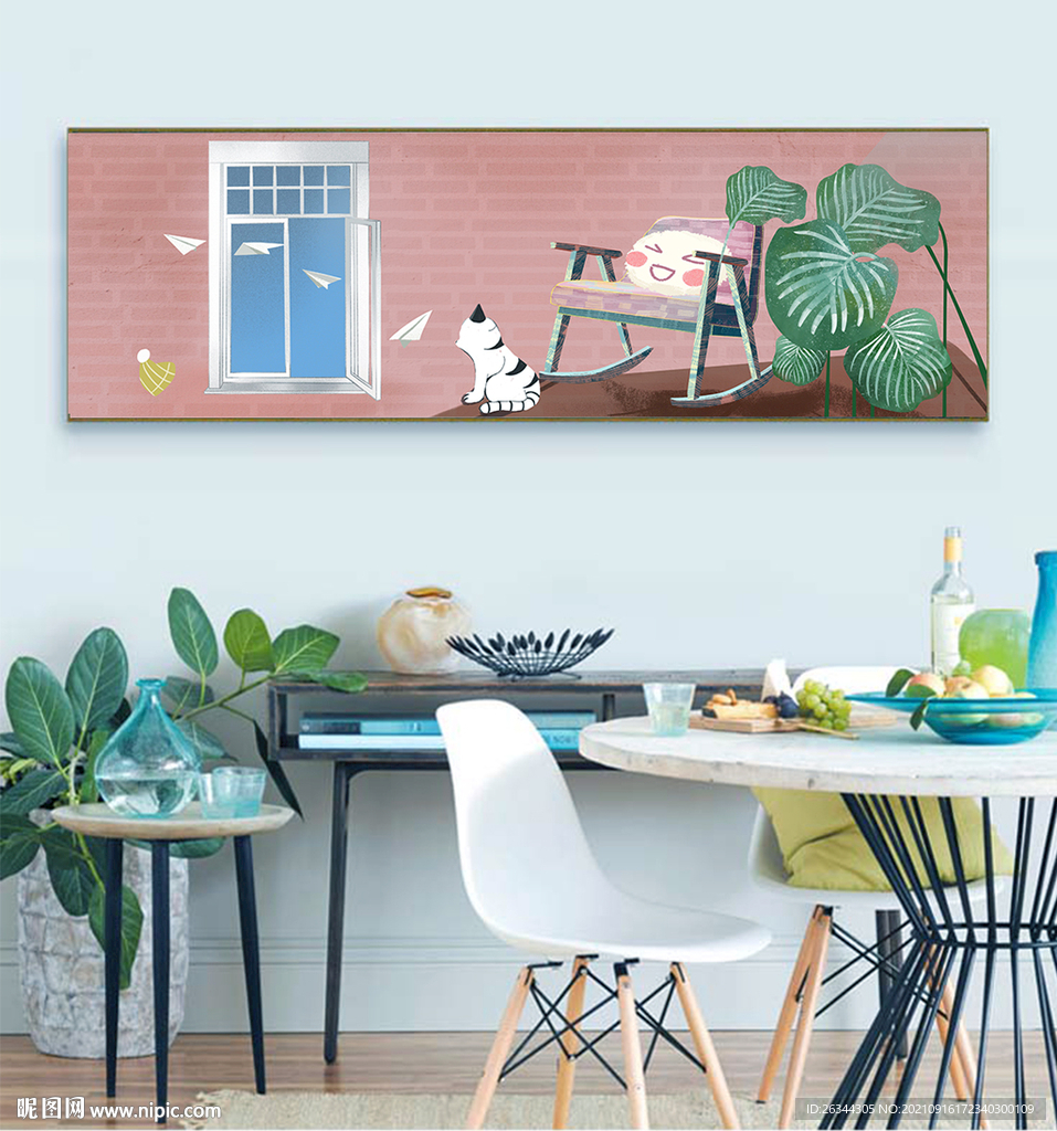 治愈系猫咪挂画