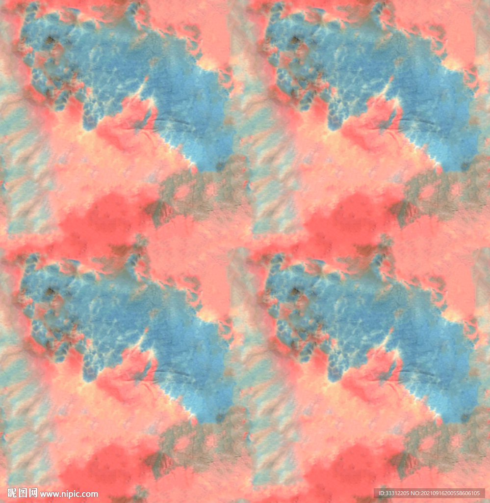 扎染 底纹  卡通  笑脸  