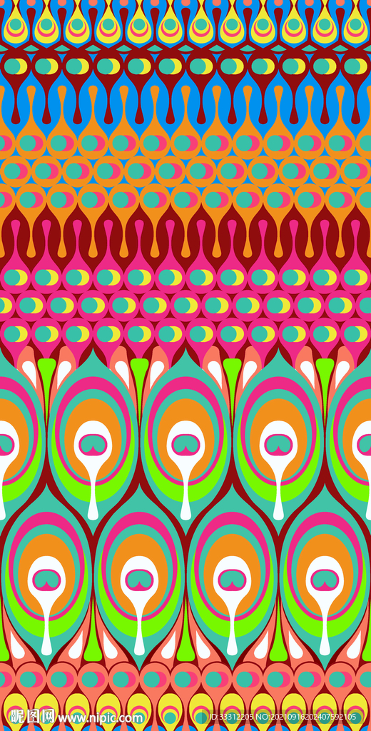 民族风 腰果花 潮牌     