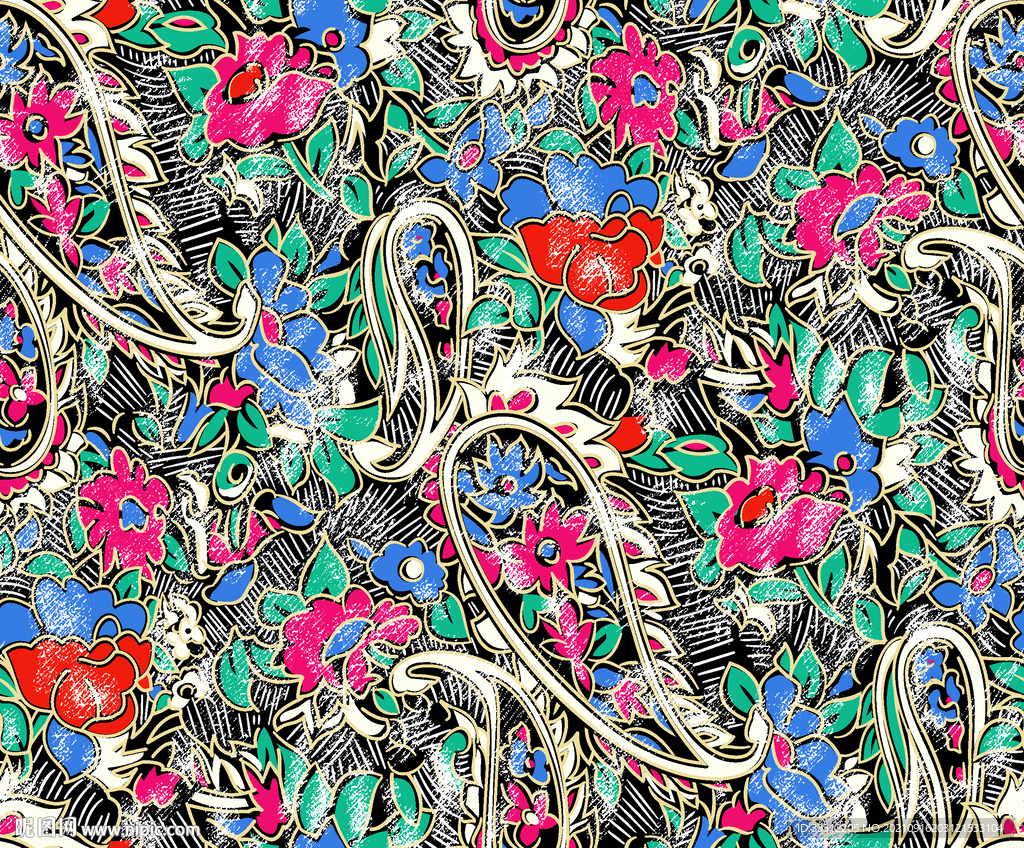 腰果花 潮牌 民族风     