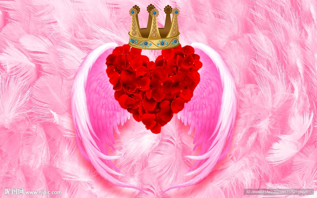 网红翅膀打卡背景墙