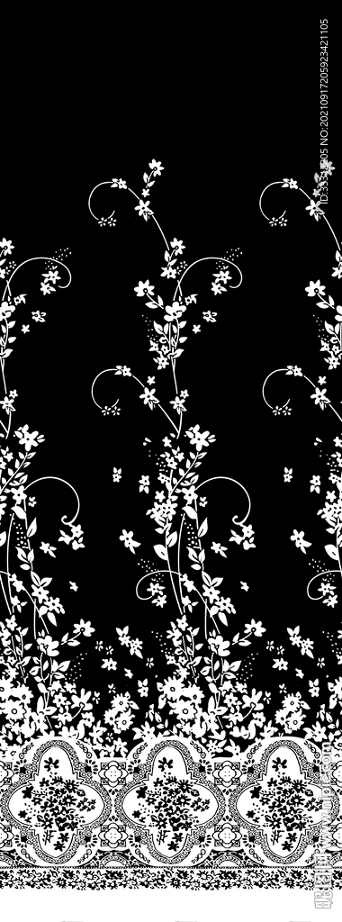 花卉 叶子 大牌女装     