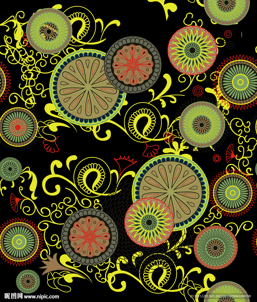 腰果花 潮牌 民族风     